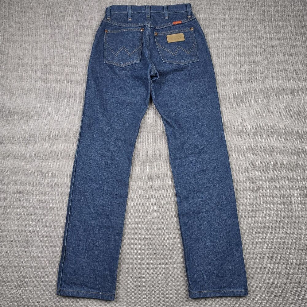 Vintage Wrangler 14MWZ Women’s Size 0 25X30 Jeans Cowgirl Cut Blue High Rise